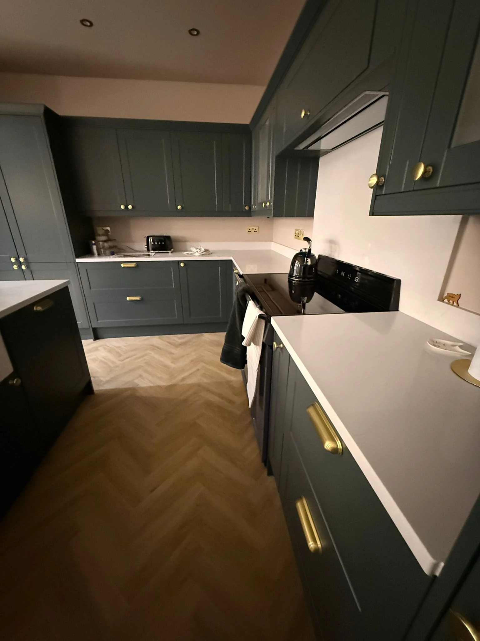 New kitchen installation.